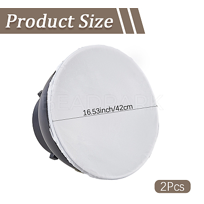 Round Cloth Photography Lamp Cover DIY-CN0003-74A-1