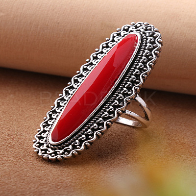 Alloy and Resin Finger Rings FS-WGB9ABA-02-1