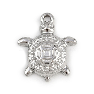 Marine Animal 304 Stainless Steel Pendants STAS-K287-07D-P-1