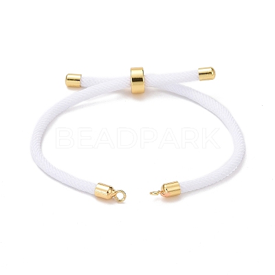 Adjustable Polyester Cord Bracelet Making MAK-C001-01E-1