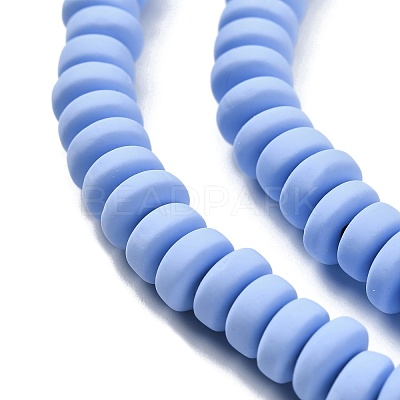 Handmade Polymer Clay Beads Strands X-CLAY-N008-008-92-1