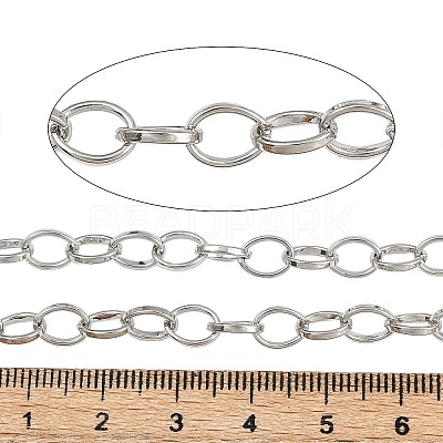 Soldered Brass Cable Chains CHC-G005-17P-1