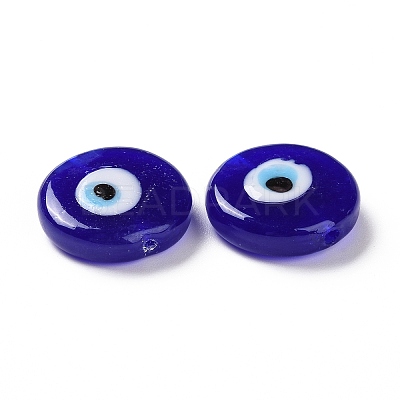 Handmade Evil Eye Lampwork Beads X-LAMP-E026-01C-1