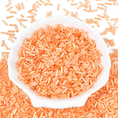 Glass Bugle Beads SEED-N007-28L-1