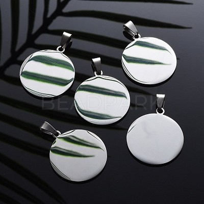 Tarnish Resistant 304 Stainless Steel Pendants STAS-I140-17S-1