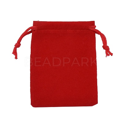 Velvet Cloth Drawstring Bags X-TP-C001-70X90mm-M-1