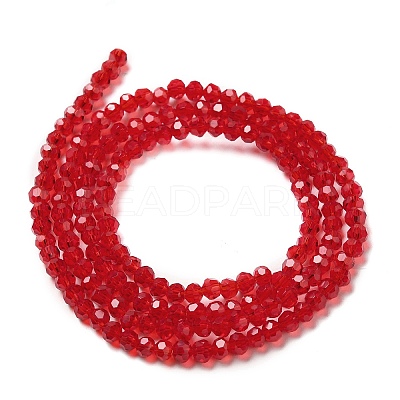 Transparent Glass Beads Strands EGLA-A035-T3mm-D07-1