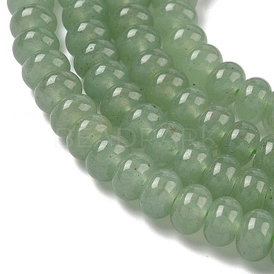 Natural Green Aventurine Stone Beads Strands G-S105-8mm-1