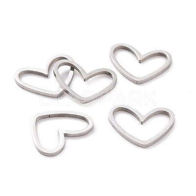 Non-Tarnish 201 Stainless Steel Linking Rings LS-STAS-R111-LA105-01-1