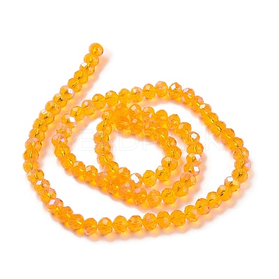 Electroplate Glass Beads Strands LS-EGLA-A034-T2mm-L11-1