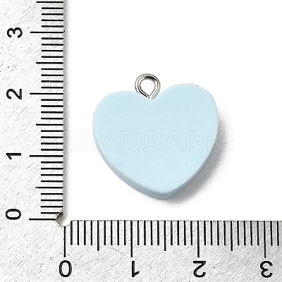 Opaque Resin Pendants RESI-C079-04A-1