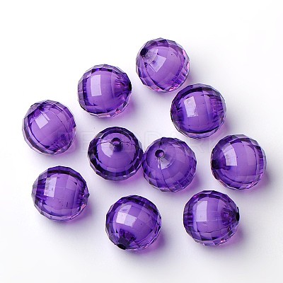 Transparent Acrylic Beads LS-TACR-S086-20mm-10-1