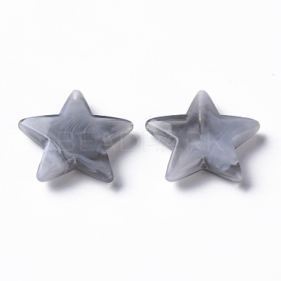 Two Tone Acrylic Beads MACR-S272-77F-1