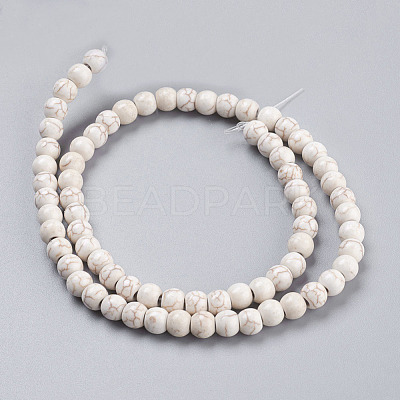Synthetic Magnesite Beads Strands TURQ-6D-07-1