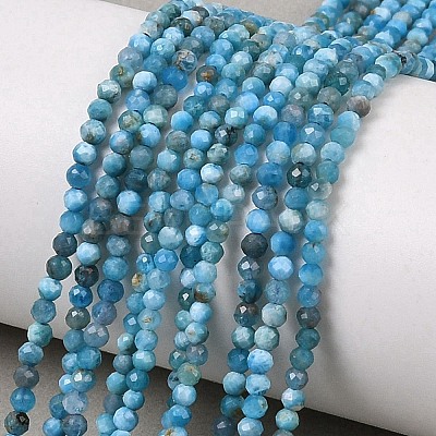 Natural Apatite Beads Strands G-D347-A01-1