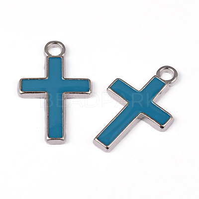 Alloy Enamel Pendants X-ENAM-P077-M-1