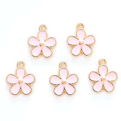 Alloy Enamel Charms ENAM-R059-02A-RS-1