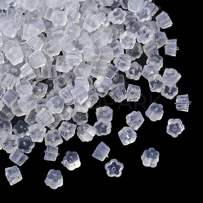 250Pcs Plastic Bell Ear Nuts KY-YW0001-27-1