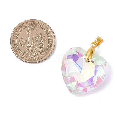 Glass Pendants PALLOY-JF04815-1