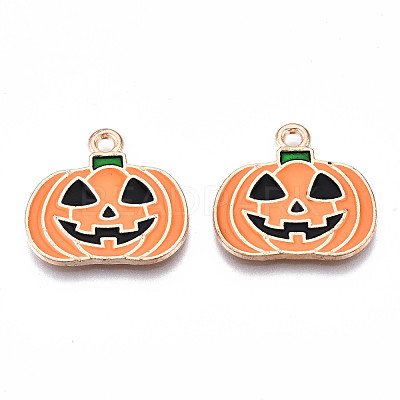 Alloy Enamel Pendants X-ENAM-Q442-013-RS-1