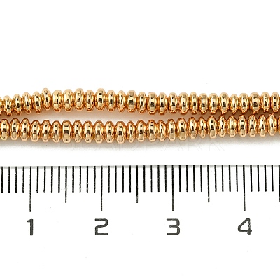 Electroplated Synthetic Non-Magnetic Hematite Beads Strands G-H020-J01-03-1