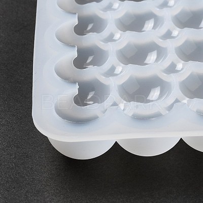 Silicone Bubble Effect Cup Mat Molds DIY-C061-02B-1