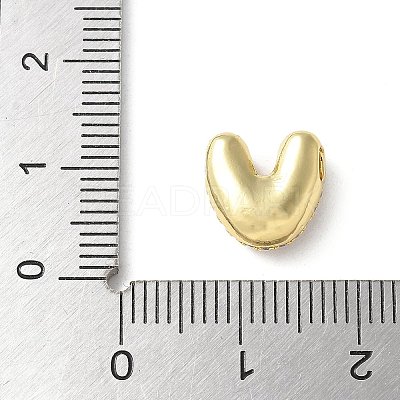 Brass Micro Pave Cubic Zirconia Beads LS-KK-P290-61G-V-1