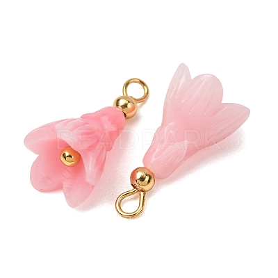 Dyed Synthetic Coral Pendants GG-CBAC295-03G-03-1