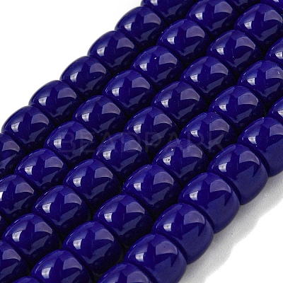 Opaque Glass Beads Strands LS-GLAA-NH0002-B01-1
