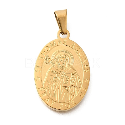 304 Stainless Steel Pendants STAS-K394-04G-05-1
