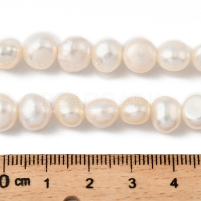 Natural Cultured Freshwater Pearl Beads Strands PEAR-P064-19J-04D-1
