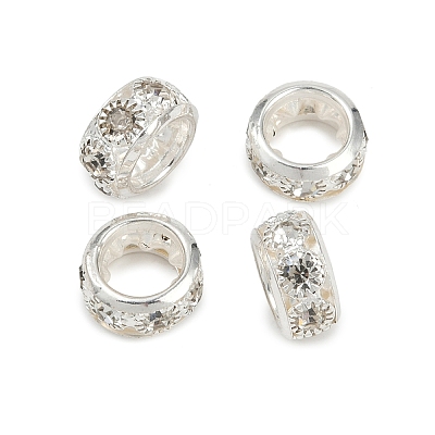 Brass Rhinestone Beads KK-U071-02B-01S-1