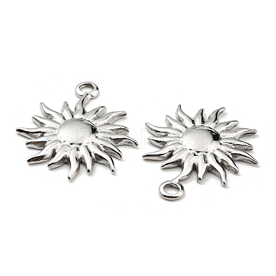 Non-Tarnish 304 Stainless Steel Pendants STAS-R124-05P-1