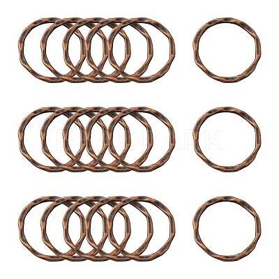 Tibetan Style Linking Rings X-PALLOY-A017-R-FF-1