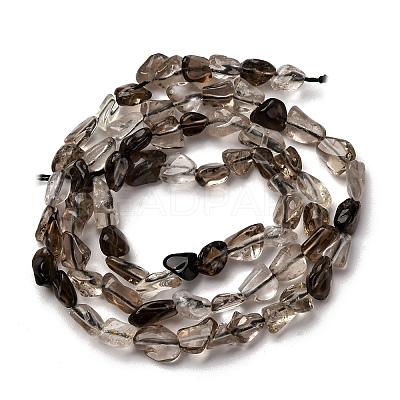 Natural Smoky Quartz Beads Strands G-I389-A31-01A-1