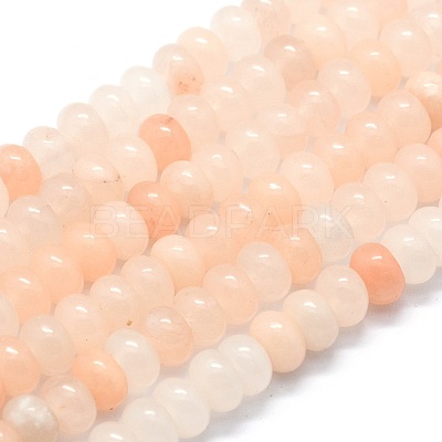 Natural Pink Aventurine Beads Strands G-E507-03B-1