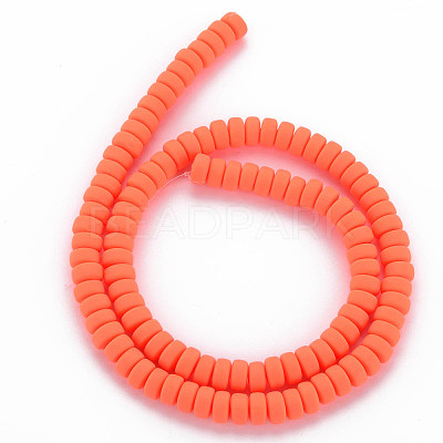 Handmade Polymer Clay Beads Strands CLAY-N008-210-1