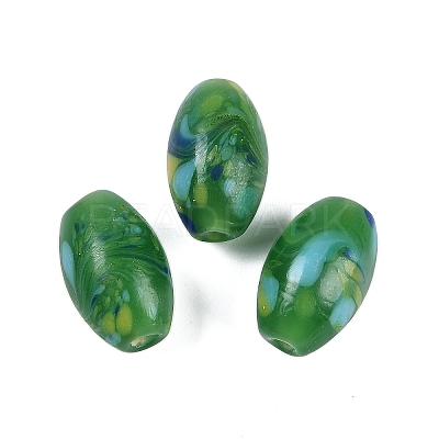 Opaque Handmade Lampwork Beads BLOW-D006-05H-1