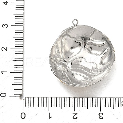 Two Tone 304 Stainless Steel Pendants STAS-K322-18B-GP-1
