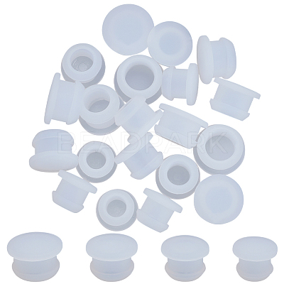 24Pcs 4 Style Silicone Bottle Seal Plug AJEW-GF0008-11D-1