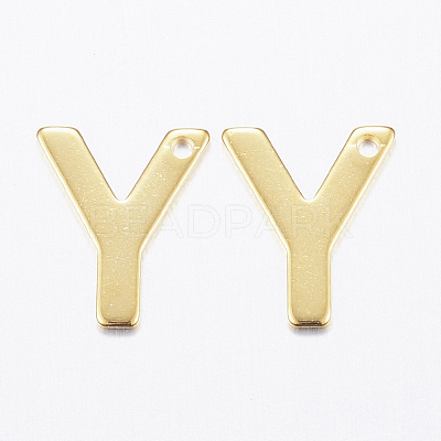 304 Stainless Steel Charms X-STAS-P141-Y-1