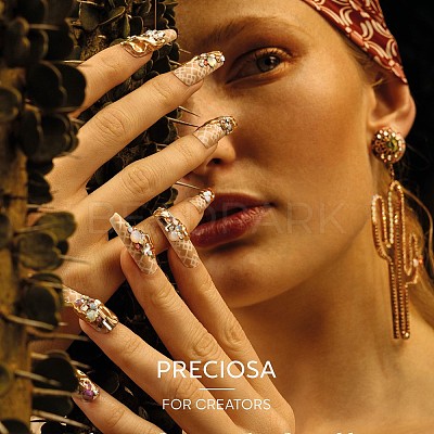 Preciosa® Crystal Hotfix Flatback Stones Y-PRC-HSS6-20410-200-1