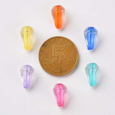 Transparent Acrylic Beads X-TACR-S154-03A-1