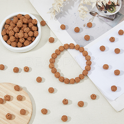 100Pcs Rudraksha Mala Beads FIND-DC0008-44C-1