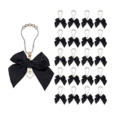 20Pcs Iron Shower Curtain Rings for Bathroom HJEW-PH02202-1