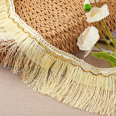 Polyester Tassel Fringe Trimming OCOR-TAC0008-21F-1