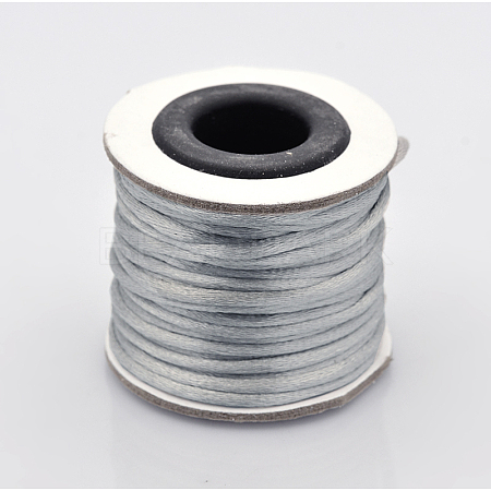 Nylon Satin Rattail Cords NWIR-O001-B-04-1