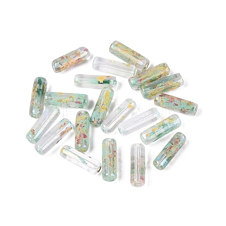 Picasso Transparent Glass Bugle Beads SEED-N010-02A-02-1