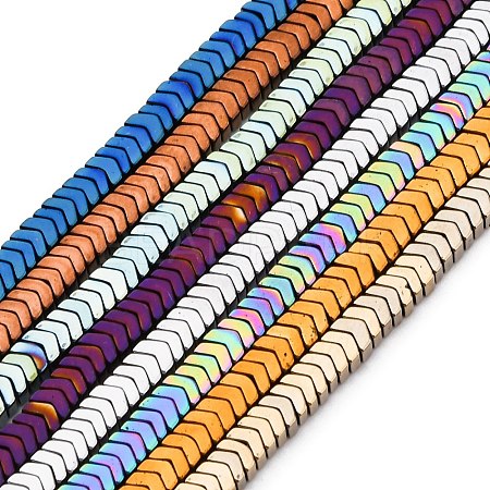 Electroplated Non-magnetic Hematite Beads Strands G-P571-C01-01-1