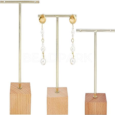 Iron Earring Display Stands EDIS-WH0007-05-1
